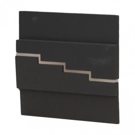 Oswietlenie-schodowe-zimna-barwa - oświetlenie natynkowe schodowe led 1,2w 12v dc 6000k grafit lynx or-os-1532l6/gr orno 