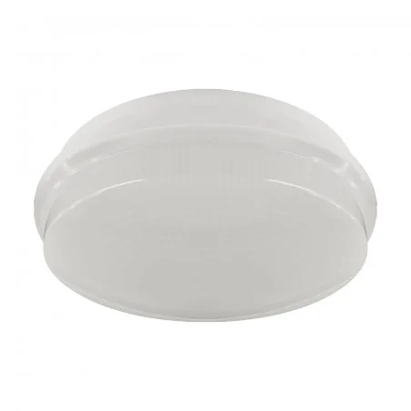 Plafony - plafoniera hermetyczna w kolorze białym na żarówkę e27 monte 60 milk d 04186 ideus 