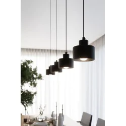 Lampy-sufitowe - sl.1133 lampa sufitowa potrójny zwis nad wyspę kuchenną e27 savar 3 sollux 