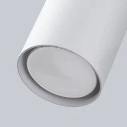Kinkiety-do-salonu - sl.1123 biały kinkiet tuba regulowana gu10 lemmi 1 sollux 