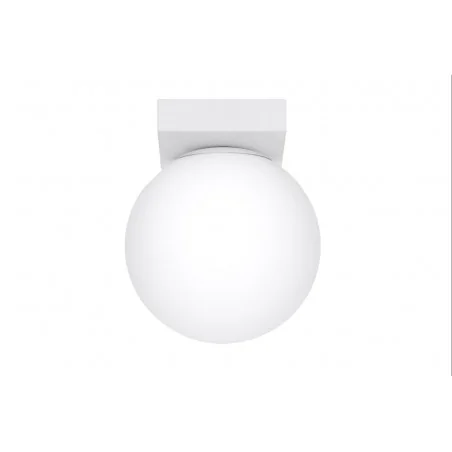 Oswietlenie-sufitowe - sl.1146 plafon sufitowy biała kula yoli 1 g9 sollux 