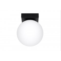 Oswietlenie - sl.1151plafon sufitowy biała kula z czarną podsufitką yoli 1 g9 sollux