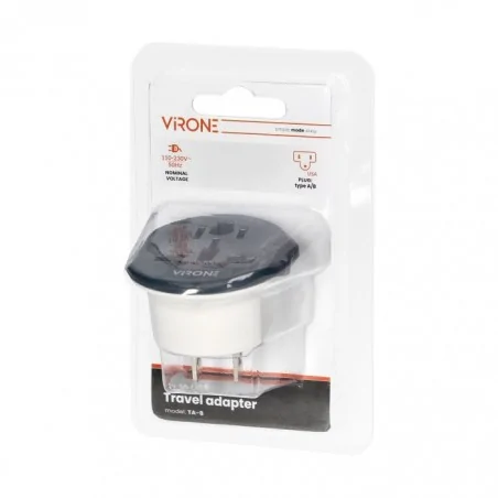 Rozgalezniki - adapter podróżny go to usa 110-230v/10a uniwersalne gniazdo wtyczka amerykańska (typ a,b) ta-8 orno 