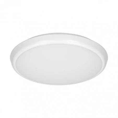 Plafony - hermetyczny plafon led 22w biały 2000lm ip65 4000k cers ad-pl-6091wlpm4 orno 