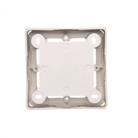 Puszki-natynkowe - puszka natynkowa 1-krotna satynowy metalizowany mpn1/29 kontakt-simon 