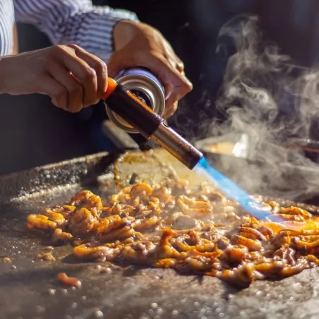 Zapalarki-elektryczne - zapalarka gazowa czarna ek9826 eko-light 