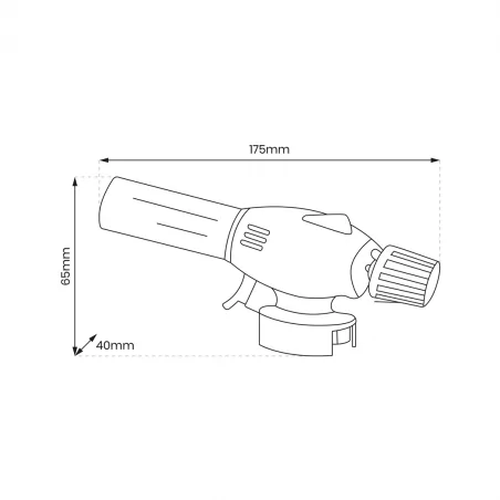 Zapalarki-elektryczne - zapalarka gazowa biała ek9827 eko-light 