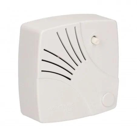 Dzwonki-do-drzwi-przewodowe - dzwonek do drzwi przewodowy elektroniczny dwutonowy biały 230v 85db sonic or-dp-vd-145/w orno 