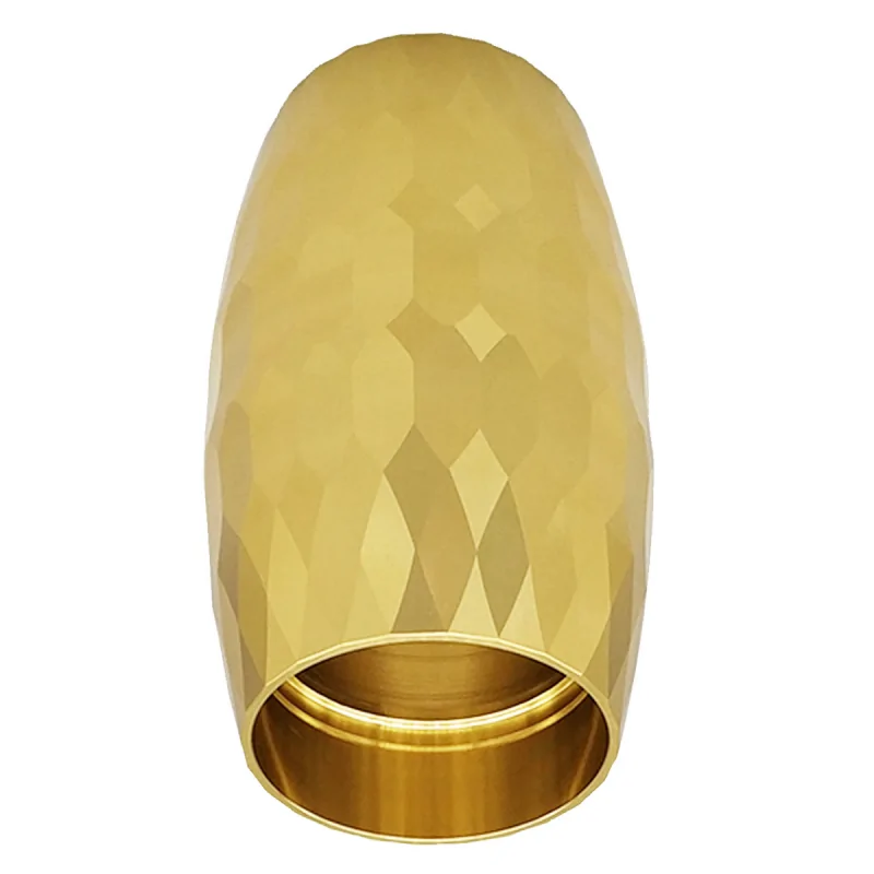 Oprawy-sufitowe - 323385 ozdobna oprawa sufitowa złota tuba natynkowa bella gu10  polux firmy POLUX GOLDLUX 