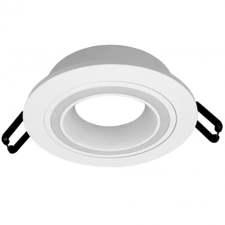 Oprawy-sufitowe-stale - oprawa sufitowa stała biała  podtynkowe oczko falco mr16 polux 