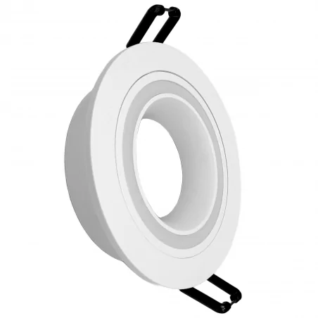 Oprawy-sufitowe-stale - oprawa sufitowa stała biała  podtynkowe oczko falco mr16 polux 