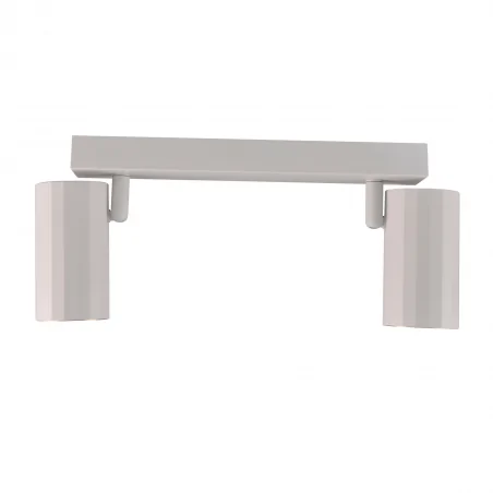 Kinkiety-do-salonu - 323484 listwa podwójna ścienno sufitowa biało-złota 2xgu10 nicea polux 