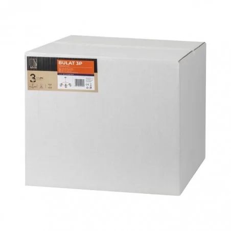 Lampy-sufitowe - złota lampa wisząca 3 szklane kule e14 max 40w bulat 3p ad-ld-6219ce14s orno 