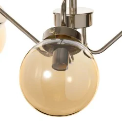 Lampy-sufitowe - złota lampa wisząca 3 szklane kule e14 max 40w bulat 3p ad-ld-6219ce14s orno 