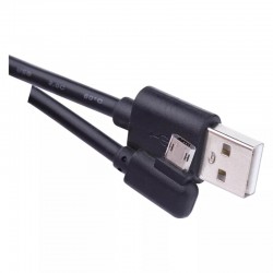 Kable-usb - sm7005bl czarny kabelusb 2.0 1m wtyk a- micro b dwustronna do szybkiego ładowania telefonu emos