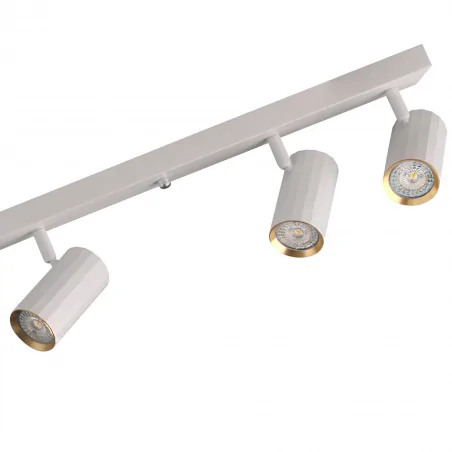 Kinkiety-do-salonu - 323514 oprawa ścienno sufitowa biało-złota 6xgu10 nicea polux 