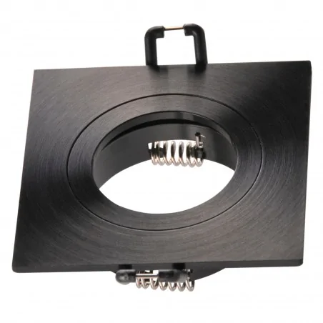 Oprawy-sufitowe-stale - 323354 febe oprawa sufitowa czarna stała kwadratowa gu10 polux 