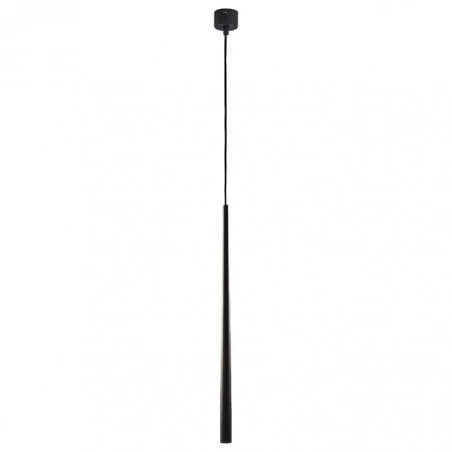 Lampy-sufitowe - lampa wisząca czarna tuba g9 max 6w tabung 1p ad-ld-6230bg9 orno 