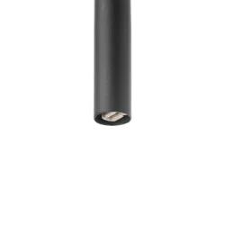 Lampy-sufitowe - lampa wisząca czarna tuba g9 max 6w tabung 1p ad-ld-6230bg9 orno 
