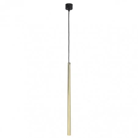 Lampy-sufitowe - wisząca tuba złota 170cm g9 1x6w tabung 1p ad-ld-6230cg9 orno 