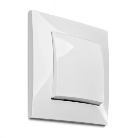 Wylaczniki-jednobiegunowe - włącznik pojedynczy biały w ramce podtynkowy carla 1710-10  elektro-plast 
