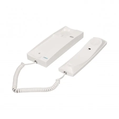 Dzwonki-do-drzwi - biały unifon wielolokatorski do instalacji 2-żyłowych or-ad-5002 orno 
