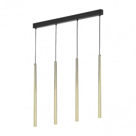 Lampy-sufitowe - oświetlenie sufitowe złota listwa 3 tuby g9 6w tabung 4p ad-ld-6232cg9 orno 