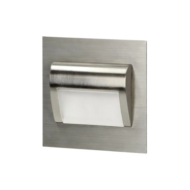 Oswietlenie-schodowe - oprawa schodowa podtynkowa led satynowa 1,5w 12vdc 30lm 4000k draco ad-os-6164l4/n orno firmy ORNO 