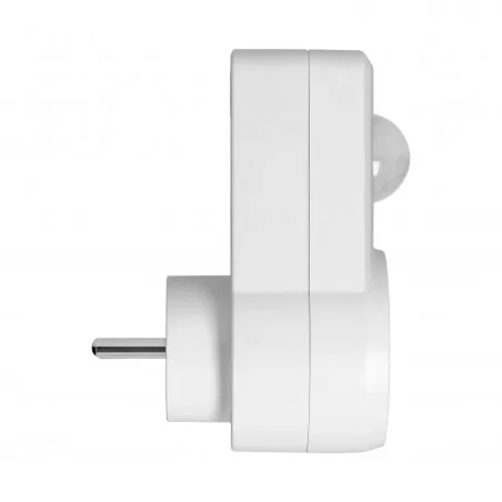 Czujniki-ruchu - gniazdkowy czujnik ruchu ms-1 ip20 120 stopni 280w orno 