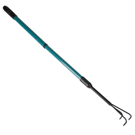 Narzedzia-ogrodowe - ogrodowy kultywator pazurki na rączce teleskopowej 323743 polux 