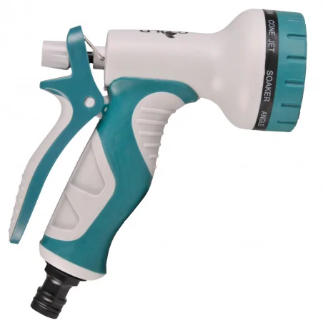Narzedzia-ogrodowe - ogrodowy pistolet zraszający 10-funkcyjny 323798 polux 