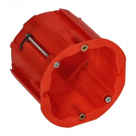 Puszki-podtynkowe - or-jb-13812 puszka podtynkowa pomarańczowa głęboka fi 60 mm do ścian karton gips orno 