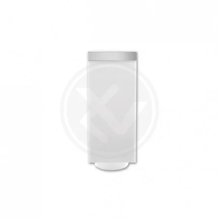 Lampy-ogrodowe-stojace - srebrna ogrodowa lampa led e27 havana 45cm 0622 lvt 