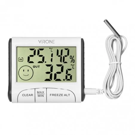 Termometry-i-stacje-pogodowe - mała prosta wielofunkcyjna stacja pogodowa meteo przewodowa ws-4 orno 