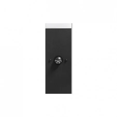 Lampy-ogrodowe-stojace - czarna ogrodowa z czujnikiem ruchu lampa led e27 havana 65cm 4909 lvt 