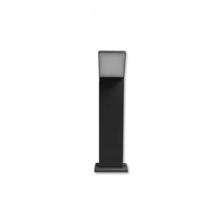 Lampy-ogrodowe-stojace - czarna ogrodowa lampa led 4000k 12w clark 50cm 3305 lvt 