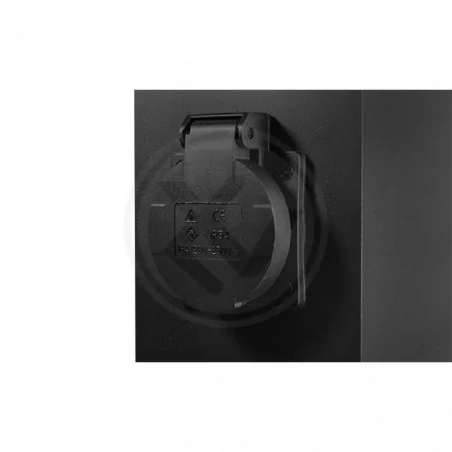 Lampy-ogrodowe-stojace - ogrodowa lampa led z gniazdem malibu 9x9 60cm e27 7582 lvt 