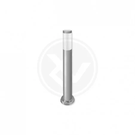 Lampy-ogrodowe-stojace - srebrna ogrodowa lampa led e27 manila 65cm 1369 lvt 