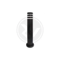Lampy-ogrodowe-stojace - czarna ogrodowa lampa led e27 miami 60cm 3222 lvt 