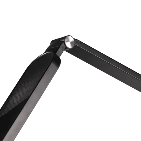 Lampki-biurkowe - czarna lampa podłogowo-biurkowa led ferrara 13w 3000k-6500k 325006 polux 