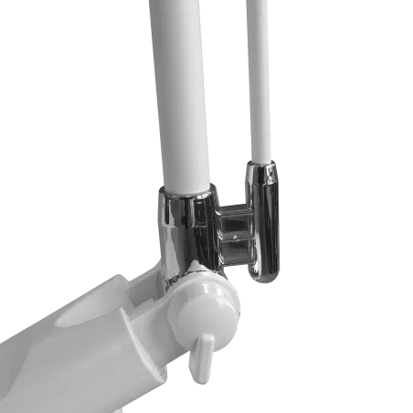 Lampki-biurkowe - biała lampa biurkowa led optimum 7w 3000k-6000k 324979 polux 