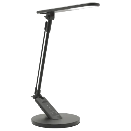 Lampki-biurkowe - czarna lampa biurkowa led optimum 7w 3000k-6000k 324993 polux 