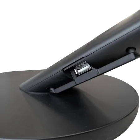 Lampki-biurkowe - czarna lampa biurkowa led optimum 7w 3000k-6000k 324993 polux 