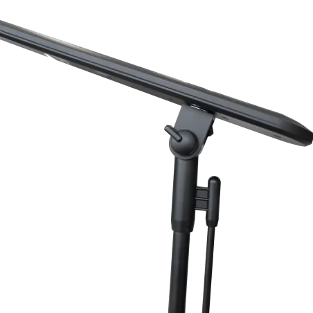 Lampki-biurkowe - czarna lampa biurkowa led optimum 7w 3000k-6000k 324993 polux 