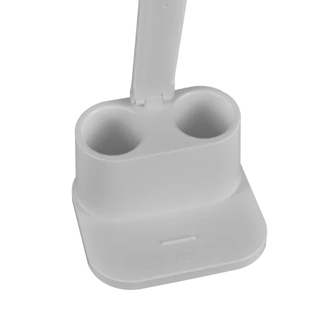 Lampki-biurkowe - biała lampka biurkowa led bari 6w 4000k 325013 polux 