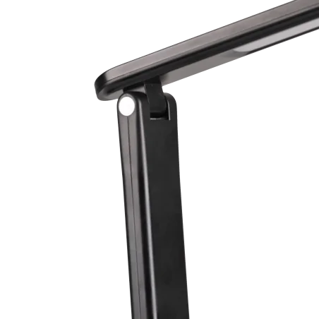 Lampki-biurkowe - czarna lampka biurkowa led neptun 7w 4000k+rgb 325044 polux 