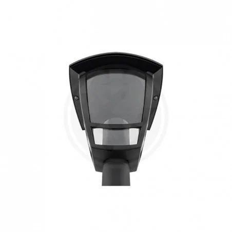 Lampy-ogrodowe-stojace - czarna stojąca lampa ogrodowa led e27 niko 93cm 5252 lvt 