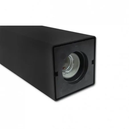 Lampy-ogrodowe-stojace - lampa ogrodowa typu słupek o wysokość 32cm czarny na żarówkę e27 panama 1698 lvt 