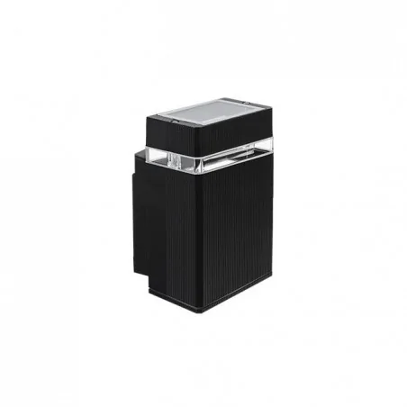 Kinkiety-ogrodowe - czarny kinkiet ogrodowy gu10 hana ip65 1773 lvt 