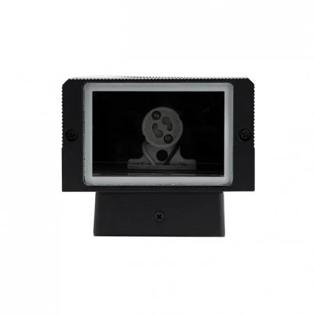 Kinkiety-ogrodowe - czarny kinkiet ogrodowy gu10 hana ip65 1773 lvt 